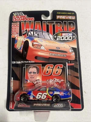 Racing Champions #66 Darrell Waltrip Nascar 2000 Route 66 Big K Ford Taurus 1:64 Foto 1 de 4