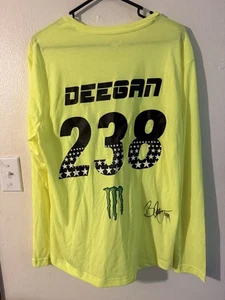 BRIAN DEEGAN SIGNED AUTOGRAMM SUPER CROSS TRIKOT HAIDEN DEEGAN BECKETT BAS COA - Bild 1 von 6