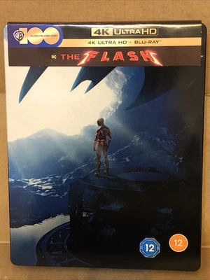 The Flash Steelbook [4K Ultra HD] [2023] [Blu-ray] [Region Free] - Image 1 of 4