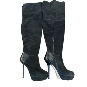 Women’s Steve Madden Genuine Suede Over the Knee Boots. Size 10 - Picture 1 of 5