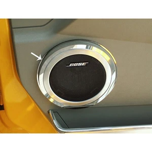 ACC Outer Door Speaker Rings fits 2003-2007 Hummer H2-Stainless Steel/Polished - Bild 1 von 6