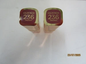L'OREAL Lippenstift Color Riche 236 Organza -2-er-Set-Je 4,8 gramm - Bild 1 von 3