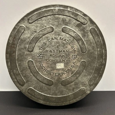 Carrete de película Eastman Kodak vintage bote de película de metal EE. UU. vacío 📽️ Foto 1 de 4
