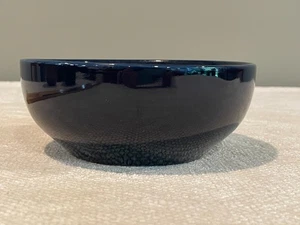 Mainstays Plain Stoneware 6" Soup or Cereal Bowl Navy Blue - Picture 1 of 5