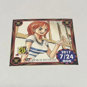 365 Pegatinas One Piece Nami 20 Aniversario - Imagen 1 de 1