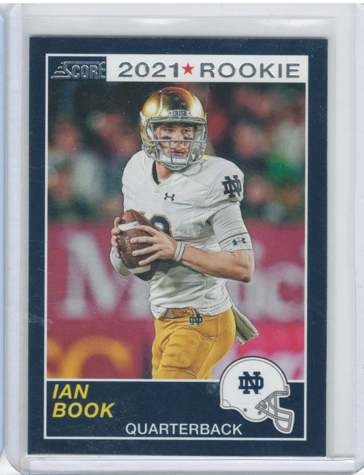 2021  Panini Chronicles Draft Picks 54 Score Retro  Ian Book Notre Dame Irish - Image 1 of 1