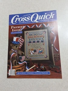 Cross Quick Magazine Premier Issue Country Samplers Americana - Picture 1 of 7