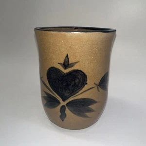 Vintage Pottery Salt Glaze Vase - 1989 - Picture 1 of 6