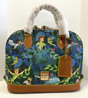 Disney Dooney & and Bourke Peter Pan Tinker Bell Satchel Handbag New