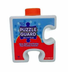 Cardinal Easy to Apply Jigsaw Puzzle Glue Saver Guard 8 oz Save Seal Display NEW