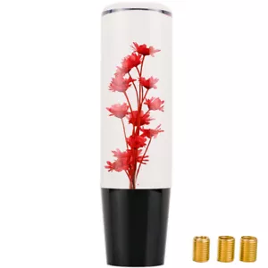 VIP 15CM Red Real Flowers Gear Shift Knob Shifter Head for Universal Car - Picture 1 of 7
