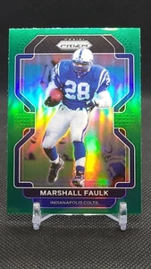 2021 PrizmMarshall Faulk Green #31 Indianapolis Colts - Picture 1 of 2