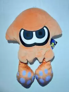 Genuine Splatoon 3 Inkling Squid ORANGE 16" Plush - Little Buddy 1880 - Picture 1 of 4