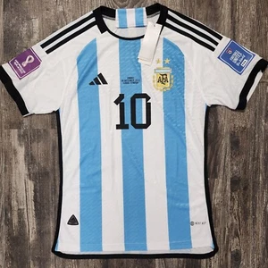 2022 Adidas Argentina Home Soccer Jersey Player Version Lionel Messi Men S - Picture 1 of 10