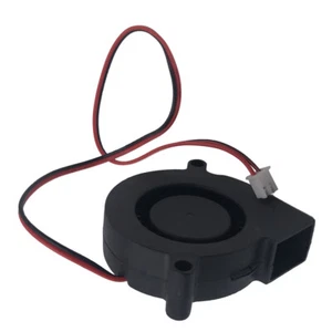 2PCS 12V 5015 Blaslüfter Kühler Radiallüfter Lager Frontkühler 3D-Drucker Teile - Afbeelding 1 van 7