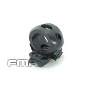 FMA Single Clamp For 1" Flashlight FAST Helmet Rails Accessories Airsoft Hunting - Picture 1 of 14
