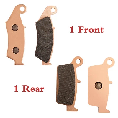 Pastillas de freno delanteras traseras DR-Z 400 para Suzuki DRZ400 S / SM 2000-2016 2001 2002 2003 Foto 1 de 4