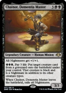 MTG - CHAINER, DEMENTIA MASTER - Dominaria Remastered (R) - Picture 1 of 1
