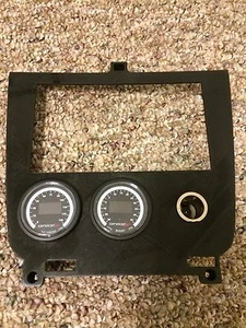 ACABADO DE TABLERO INFERIOR 2 52mm GAUGE POD cigarra doble dinámica para 95-98 Nissan 240sx s14 - Imagen 1 de 4