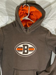 browns moletom com capuz nike