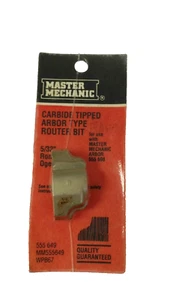 MASTER MECHANIC CARBIDE TIPPED ARBOR TYPE ROUTER BIT - 5/32" ROMAN OGEE 555649 - Picture 1 of 1
