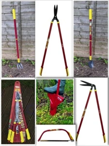 Best Gardening Tools Long Handled Gardening Lawn Edging Grass Cutting Shear saw - Picture 1 of 20