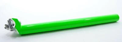 SEAT POST PROMAX 31.6 mm w/ CLAMP 400mm FLUORESCENT/NEON GREEN 31.6mm - Image 1 of 4