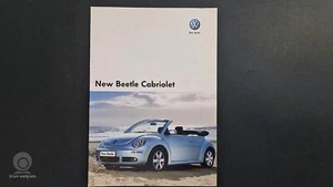 VOLKSWAGEN BEETLE CABRIOLET BROCHURE CATALOGO DEPLIANT - Foto 1 di 2