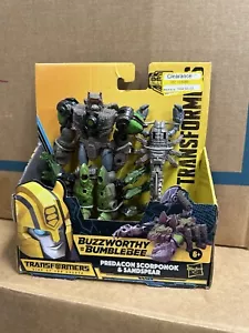 Rise Of The Beasts película: Buzzworthy Bumblebee Scorponok con Sandspear nuevo ROTB - Imagen 1 de 4