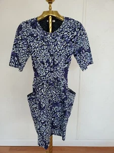 Vintage 80/90s ESPRIT Dress Size 8 Knee Length  Floral  - Picture 1 of 6