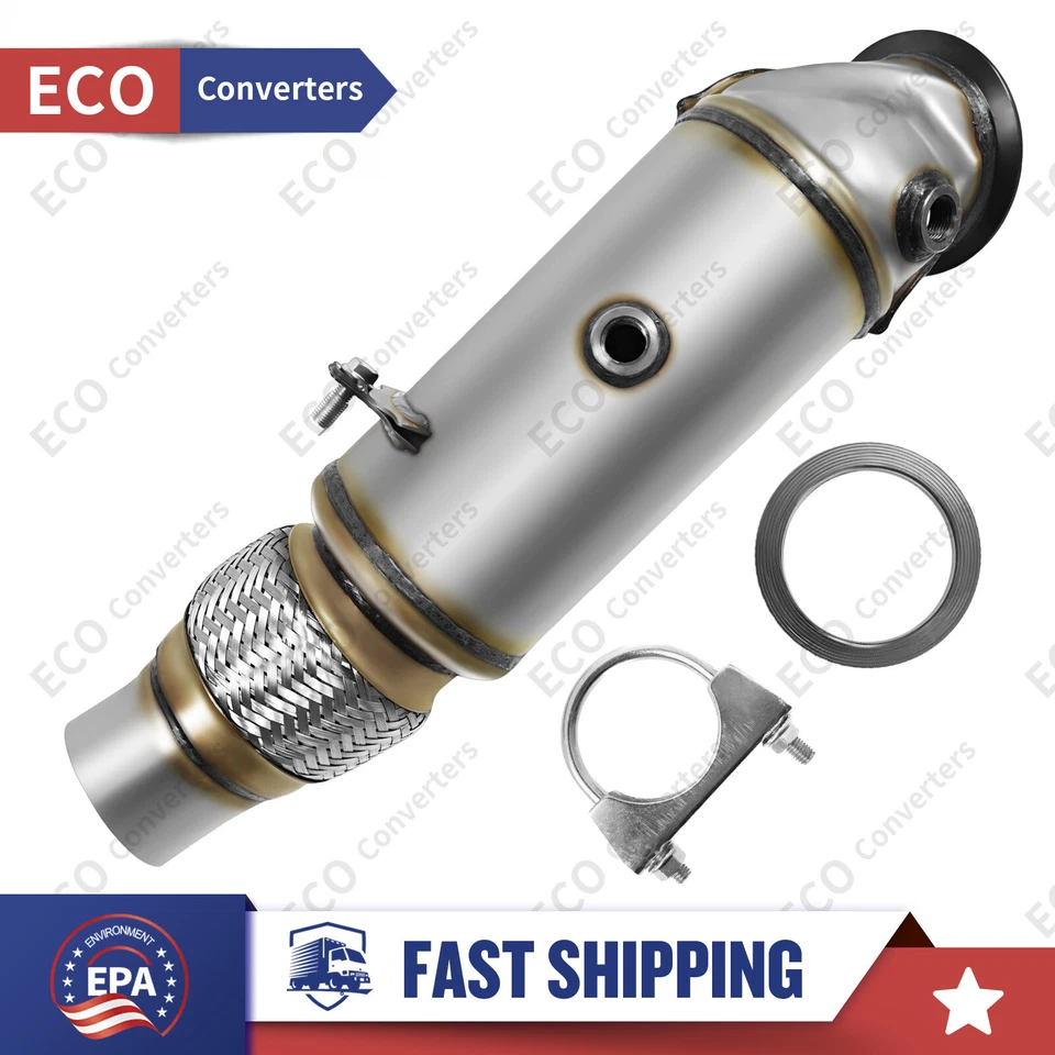 Catalytic Converter For 2014-2019 BMW 535I 535I GT 640I X5 X6 3.0L L6 Turbo EPA - Image 1 of 4