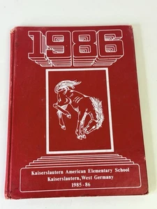 1986 Kaiserslautern American School Yearbook ELEMENTARY Kaiserslautern Germany - Picture 1 of 15