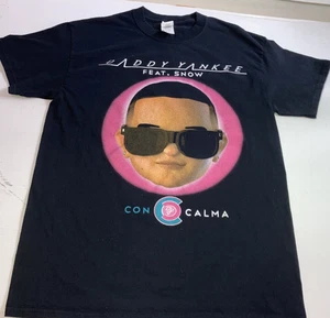 Daddy Yankee Feat. Snow Con Calma Puerto Rico Tour T Shirt Black Sz M - Picture 1 of 7