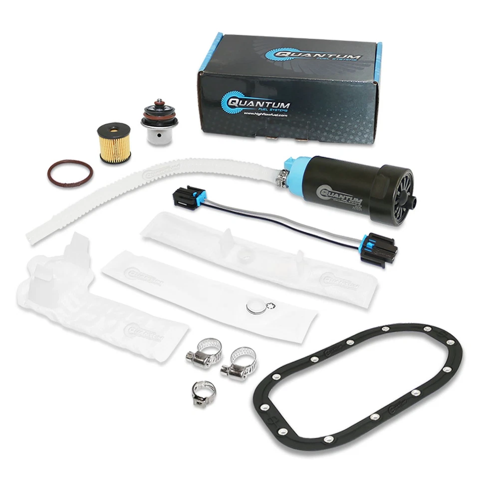 Bomba de combustível QFS + kit de filtro + junta para 2004-17 Harley-Davidson Dyna 61016-04B - Imagem 1 de 4