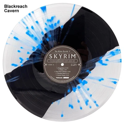 Skyrim Ultimate Edition Vinyl Soundtrack 4 LP Blackreach Cavern Box Set OST VGM Foto 1 de 4