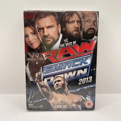 WWE Best Of Raw & Smackdown 2013 DVD 3-Disc Box Set New & Sealed - Image 1 of 4