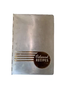 Balanced Recipes by Pillsbury Flour Mills 1933 1ST ED Aluminum Case Cookbook - Bild 1 von 5