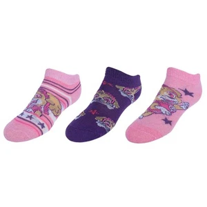 Textiel Trade Kid's Nickeloden's Paw Patrol Skye Rules Sneaker Socks (Pack of 3) - Picture 1 of 9