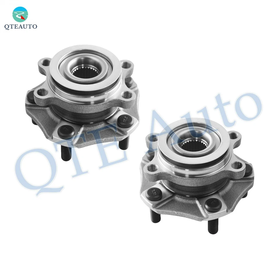 Pair of 2 Front Wheel Hub Bearing Assembly For 2015-2018 Chevrolet City Express Foto 1 de 4