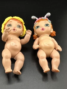 Zapf creation mini-Baby born Surprise Mini Lot Of 2 Flower Girl Dolls - Picture 1 of 14