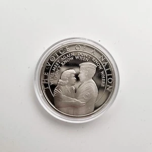 2020 Gibraltar Half Crown Commemorative Coin - The Voice of the Nation - Picture 1 of 2