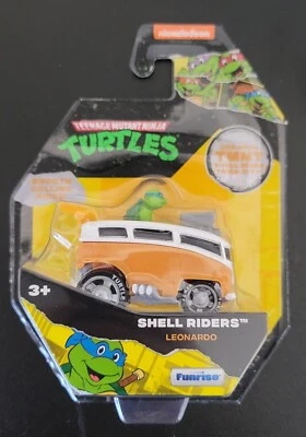 NICKELODEON TMNT Shell Riders LEONARDO Orange VW Bus Beatle Brand NEW!  - Image 1 of 2