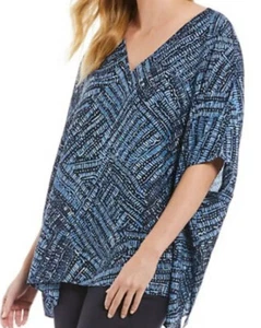 NEW ZOZO S/M Oversized Silky Poncho, Retail $128 - Picture 1 of 6