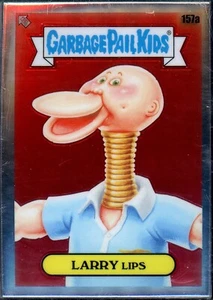 2021 Topps Chrom Mülleimer Kinder Serie 4 | Larry Lips (Basis) #157a - Bild 1 von 2