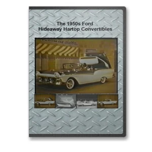 1950's Ford Skyliner & Fairlane Hardtop Convertible + Commercials DVD - C181 - Imagen 1 de 1