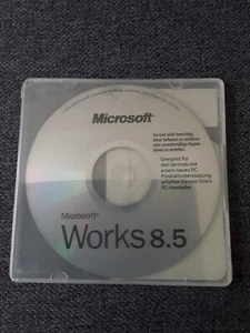 Microsoft Works 8.5 mit Tracking ID - Neu und Originalverpackt (eingeschweißt) - - Bild 1 von 1