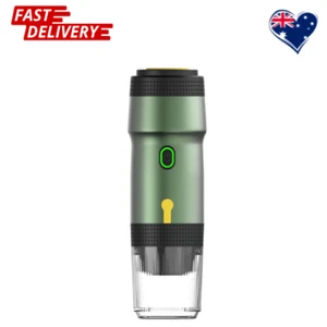 Green 3-in-1 Automatic Espresso Machine Capsule Coffee Powder Maker AU - Picture 1 of 6