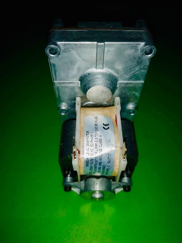 MOTORIDUTTORE STUFA A PELLET 3,3 RPM MERKLE KOFF GEARMOTOR + OMAGGIO - Immagine 1 di 2