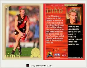 2012 AFL Eternity Hall Of Fame S4 Limited Edition Card HF212 James Hird-Essendon - Picture 1 of 1