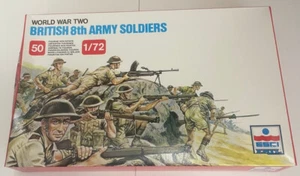 FIGURAS DE INFANTERÍA DEL 8VO EJÉRCITO BRITÁNICO ESCI SEGUNDA GUERRA MUNDIAL 1/72 - Imagen 1 de 2